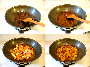 麻婆豆腐蝦做法