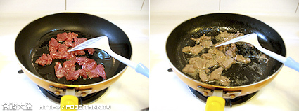 番茄滑蛋牛肉飯做法2