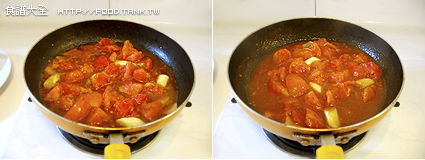 番茄滑蛋牛肉飯做法5