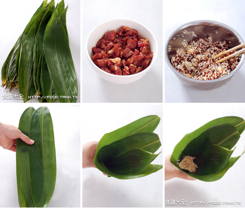 咖喱牛肉粽做法1