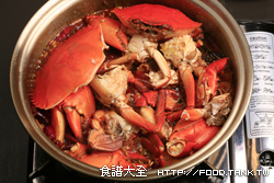香辣螃蟹做法6