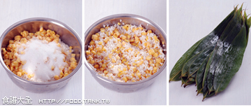 鮮玉米粽做法1