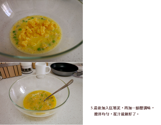 玉米煎蛋做法5