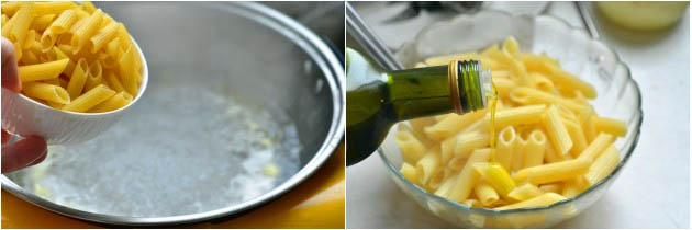培根白醬義大利麵做法3-4