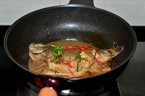 紅燒鱸魚做法8